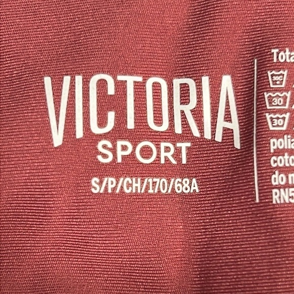 VICTORIA SPORT SMALL ROSE PINK TOTAL KNOCKOUT TIGHT LEGGINGS - Picture 5 of 7